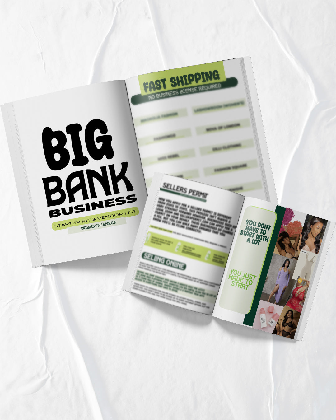 BUSINESS STARTER KIT + VENDOR LIST